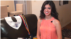 Larissa Martinez speaks to VOA. 