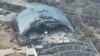 Pesawat rusak terlihat di hanggar yang hancur di Bandara Internasional Antonov, Hostomel, Ukraina, 31 Maret 2022. (Foto: Babylon'13/via REUTERS)