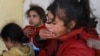 Raseljena palestinska djeca u Rafahu na jugu Pojasa Gaze.