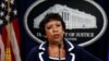 U.S. Attorney General Loretta Lynch speaks about the killing of police officers in Dallas, Texas, during a press conference at the Department of Justice in Washington, U.S., July 8, 2016.