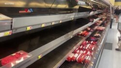 Rak Supermarket Kembali Kosong di AS, Inflasi Meroket