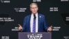 FILE - Key Square Group founder Scott Bessent speaks at a campaign event for Republican presidential nominee and former U.S. President Donald Trump in Asheville, North Carolina, on Aug. 14, 2024.