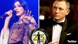 «دوآ لیپا» ۲۲ ساله پیشتر از تمایل خود برای خواندن آهنگ فیلم جیمزباند گفته بود. 