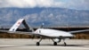 The Bayraktar TB2 drone is pictured Dec. 16, 2019, at Gecitkale Airport in Famagusta in the self-proclaimed Turkish Republic of Northern Cyprus.