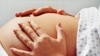 Pregnant woman in a hospital