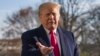 FILE - President Donald Trump speaks on the South Lawn of the White House as he walks from Marine One, Sunday, Jan. 6, 2019, in Washington. 