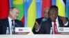VaVladimir Putin naVaCryril Ramaphosa