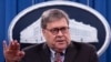 Attorney General William Barr speaks during a news conference, Dec. 21, 2020 at the Justice Department in Washington. 