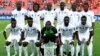 Les Léopards de la RDC lors de la CAN 2015 à Bata, Guinée Bissau, 31 janvier 2015.
