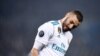 L'attaquant français du Real Madrid, Karim Benzema, lors du match de l'UEFA Champions League entre le Paris Saint-Germain (PSG) et le Real Madrid, le 6 mars 2018.