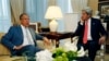 US Secretary of State John Kerry, right, meets with Russian Foreign Minister Sergei Lavrov, May 27, 2013, in Paris