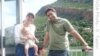 Survivor of postnatal depression, Paula Levin, with her family on a recent holiday trip.
