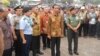 Presiden Joko Widodo mengunjungi pameran industri alat pertahanan Indo Defence 2014 di JIExpo Kemayoran Jakarta Pusat, 7 November 2014 (Foto: VOA/Andylala)