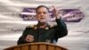 FILE - Iranian Revolutionary Guard Gen. Abbas Nilforushan addresses a meeting in Tehran, Iran, Feb. 5, 2024. Nilforushan died Friday in an Israeli airstrike that killed Hezbollah leader Hassan Nasrallah in Beirut, Lebabon, according to Iranian media reports.