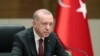 Turkish President Tayyip Erdogan speaks during a news conference in Istanbul, Feb. 3, 2020. 