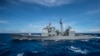 FILE - Guided-missile cruiser USS Antietam patrols in the U.S. 7th Fleet area of responsibility in support of stability and security in the Indo-Asia-Pacific region. (U.S. Navy photo by Mass Communication Specialists 3rd Class Bradley J. Gee/Released)