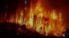 Record Fires Destroy Parts of Canadian Province