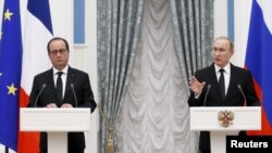 Olland va Putin payshanba kuni Moskvada gaplashgan.
