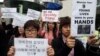 In this May 29, 2013 photo, South Korean protesters stage a rally urging China to stop repatriating North Korean defectors in front of the Foreign Ministry in Seoul, South Korea.