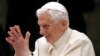 Pope Benedict arrives for his weekly general audience at the Paul VI Hall at the Vatican, Feb. 13, 2013.