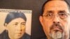 Disenrolled Luiseno Pechanga Indian Rick Cuevas stands beside a portrait of his ancestor, Paulina Hunter, who was stripped of tribal membership posthumously. 