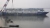 The Eastern Star, the cruise ship which went down in the Jianli section of the Yangtze River in June, is seen in Jianli, Hubei province, Dec. 30, 2015. 