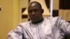 FILE - Gambian President-elect Adama Barrow is shown during an interview in Banjul, Gambia, Dec. 12, 2016. Barrow flew to Senegal, a day after West African leaders failed to persuade President Yahya Jammeh to step aside.