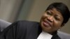 Fatou Bensouda, procureure de la CPI, La Haye, le avri 2018