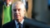 Britain's Prince Andrew leaves St. Mary the Virgin church in Hillington, near royal Sandringham estate, in Norfolk, Jan. 19, 2020.