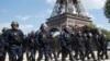 La police à Paris, 3 mai 2018.