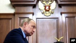 На фото: Президент Росії Володимир Путін