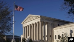 FILE - The Supreme Court building is seen in Washington, D.C, April 4, 2017. In an era of deep partisan division, the court could soon decide whether the drawing of electoral districts can be too political.