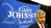 FILE - Libertarian presidential candidate Gary Johnson speaks to supporters and delegates at the National Libertarian Party Convention, in Orlando, Fla.
