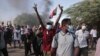 Sudanese protest against the military takeover, which upended the country’s fragile transition to democracy, in Khartoum, Nov. 21, 2021.