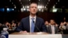 Facebook CEO Mark Zuckerberg arrives to testify before a joint hearing of the Senate Commerce and Judiciary committees on Capitol Hill in Washington, April 10, 2018, about the use of Facebook data to target American voters in the 2016 election.