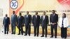 Les chefs d’Etat et de Gouvernement de la SADC lors du sommet de la Double Troïka, à Luanda, Angola. 24 avril 2018. (Twitter/Présidence RDC)