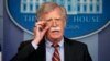 FILE - National security adviser John Bolton speaks during a briefing at the White House, Aug. 2, 2018, in Washington. 