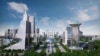 "Tashkent City" maketi