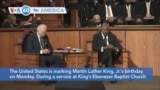 VOA60 America - U.S. marks Martin Luther King Jr. Day