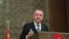 Turkish President Recep Tayyip Erdogan declares the start of a military deployment to Libya, Jan. 6, 2020. Erdogan said Turkish forces would do their duty in Libya after being deployed to support the country's besieged Government of National Accord. 