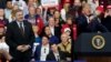 FILE - U.S. President Donald Trump speaks in support of Republican congressional candidate Rick Saccone during a Make America Great Again rally in Moon Township, Pennsylvania, March 10, 2018. 