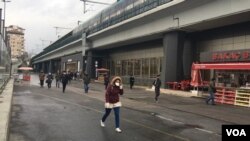 Istanbul, Turkey’s largest city and home to 16 million people, is the economic heart of the country, with millions of people commuting daily. (Dorian Jones/VOA)