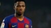 Ansu Fati, jogador do Barcelona FC.