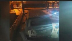 Një foto nga sulmi me dronë