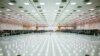 The room where the laser beam of the "Extreme Light Infrastructure-Nuclear Physics"- ELI-NP laser is produced is pictured in Magurele city nearby Bucharest March 26, 2024.
