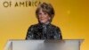 FILE - Actress Linda Lavin speaks at the 33rd annual Producers Guild Awards at the Fairmont Century Plaza Hotel in Los Angeles, California, March 19, 2022. She has died at age 87.