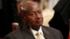 Uganda's President Yoweri Museveni attends an urgent session of the Summit of the Inter-Governmental Authority on Development (IGAD) on South Sudan in Ethiopia's capital Addis Ababa, June 10, 2014. 
