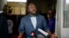 President Pierre Nkurunziza makes a brief statement at the presidential palace in Bujumbura, Burundi, May 17, 2015. 