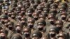 Sejumlah tentara Korea Utara berkumpul dalam pembukaan Kongres Partai Buruh Korea ke-8 di Pyongyang, Korea Utara, pada 12 Oktober 2020. (Foto: AP/Jon Choi Jin)