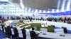 FILE - G-20 heads of state and government meet during a summit in Rome, Oct. 30, 2021. Finance ministers from the G-20 industrialized nations will begin a two-day meeting in Jakarta on Feb. 17, 2022.